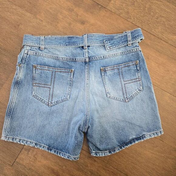 Tom Ford Belted Jeans Denim Shorts size 26 New S - Picture 10 of 12